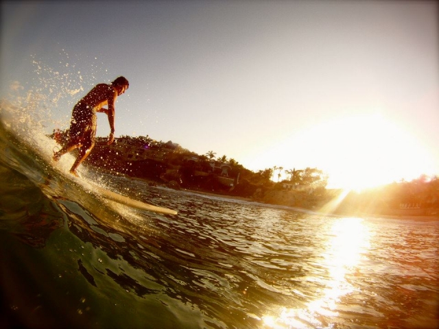 Surf coaching